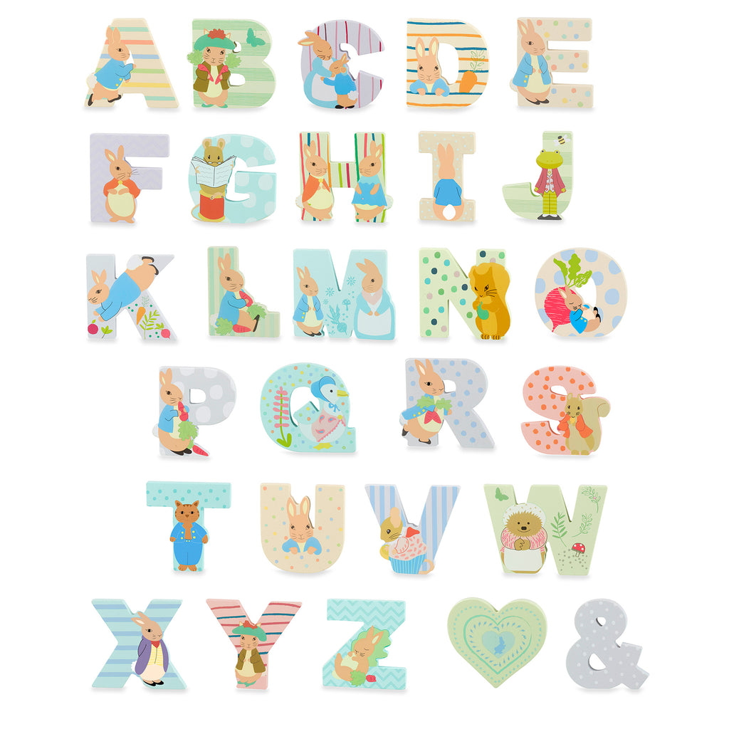 Peter Rabbit™ letter F– Orange Tree Toys