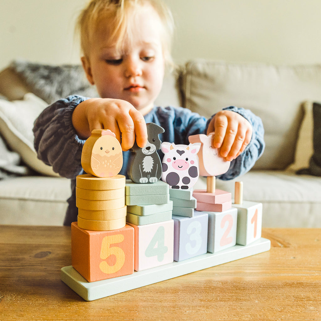 NEW! Farmyard Animal Counting Game– Orange Tree Toys