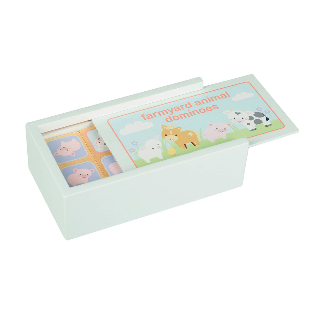 Wooden animal sales dominoes