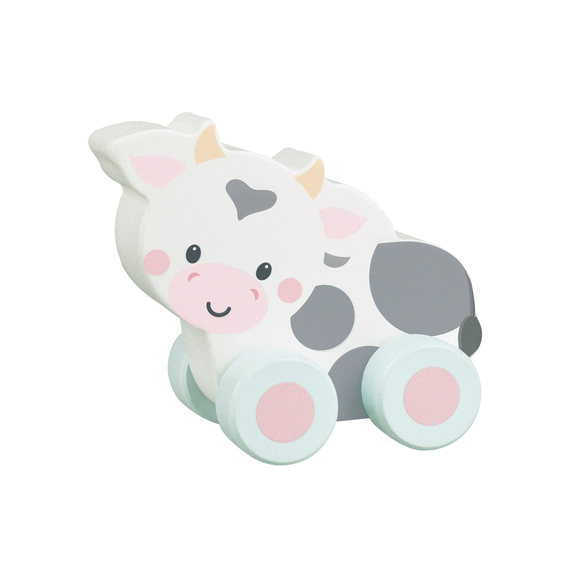 NEW Cow First Push Toy Orange Tree Toys