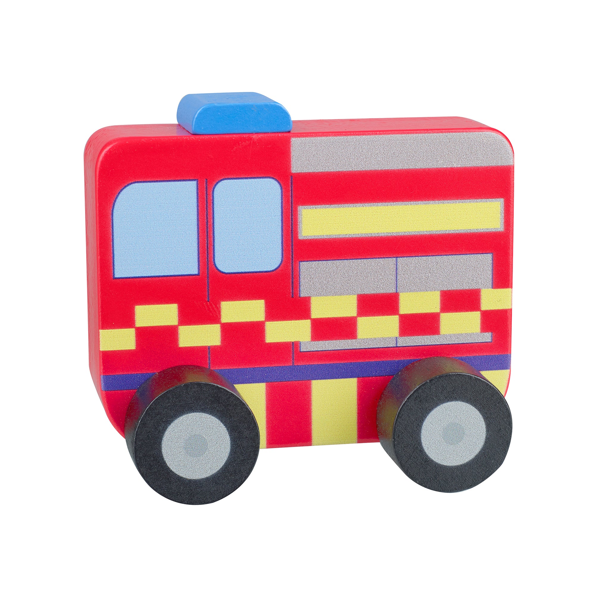 Fire Engine First Push Toy– Orange Tree Toys