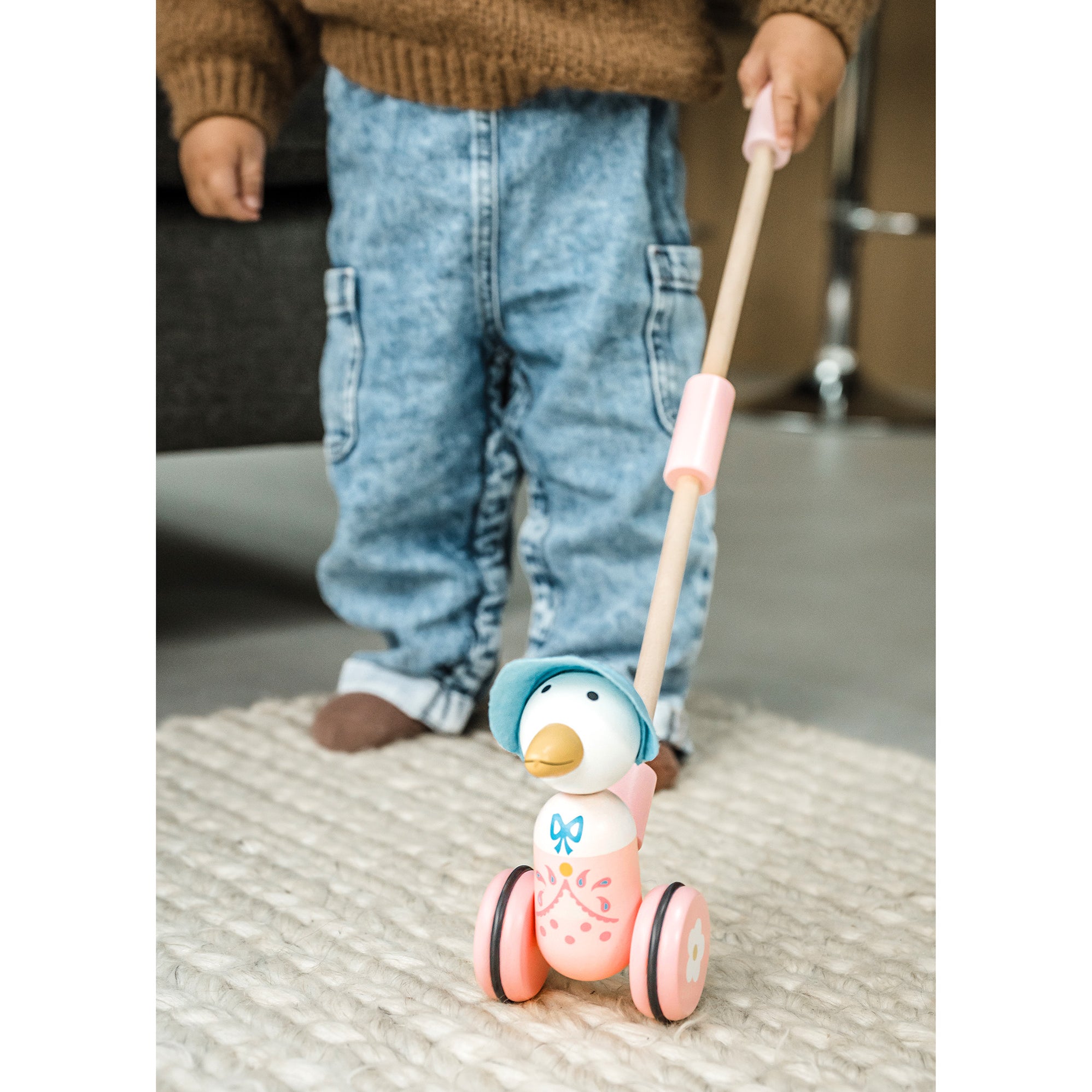 Jemima Puddle-Duck™ Boxed Push Along– Orange Tree Toys