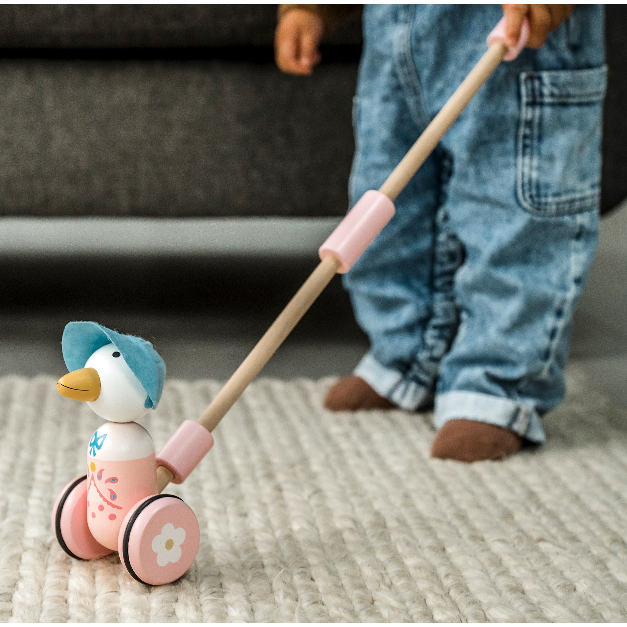 Jemima Puddle-Duck™ Push Along– Orange Tree Toys