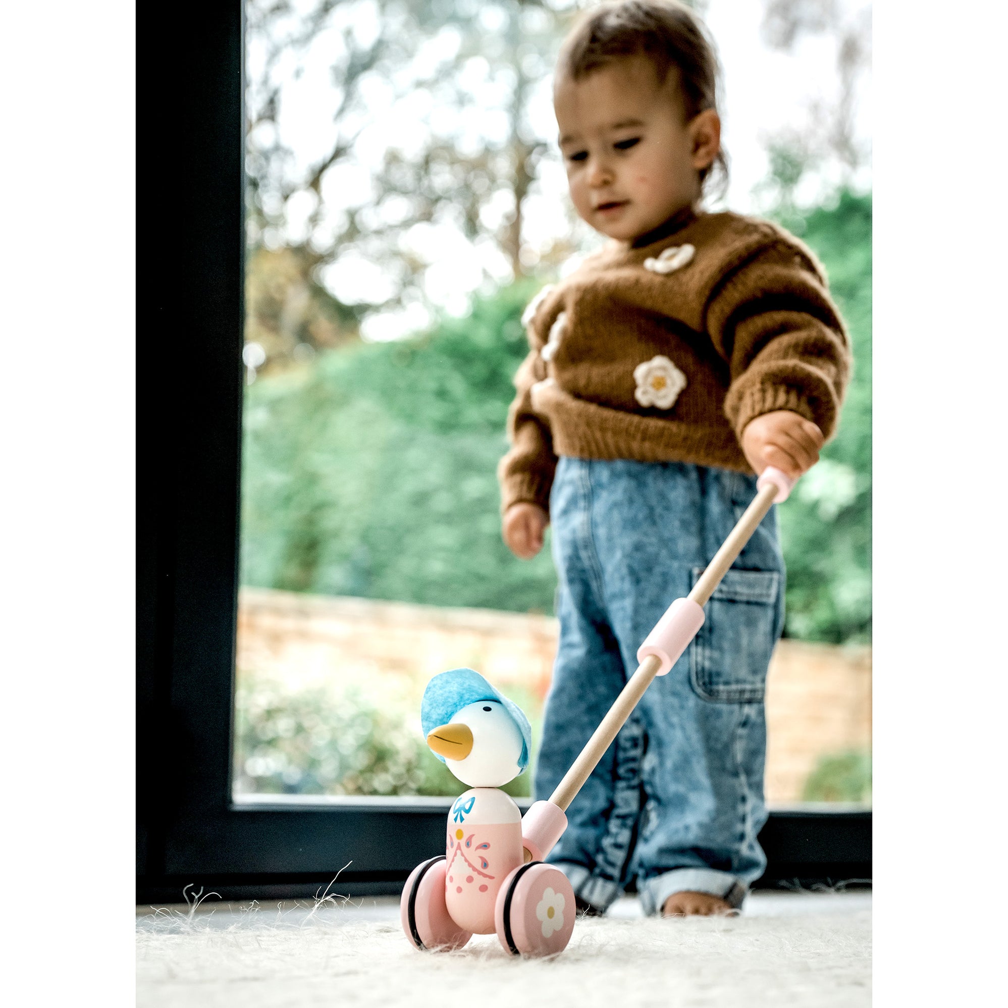 Jemima Puddle-Duck™ Boxed Push Along– Orange Tree Toys