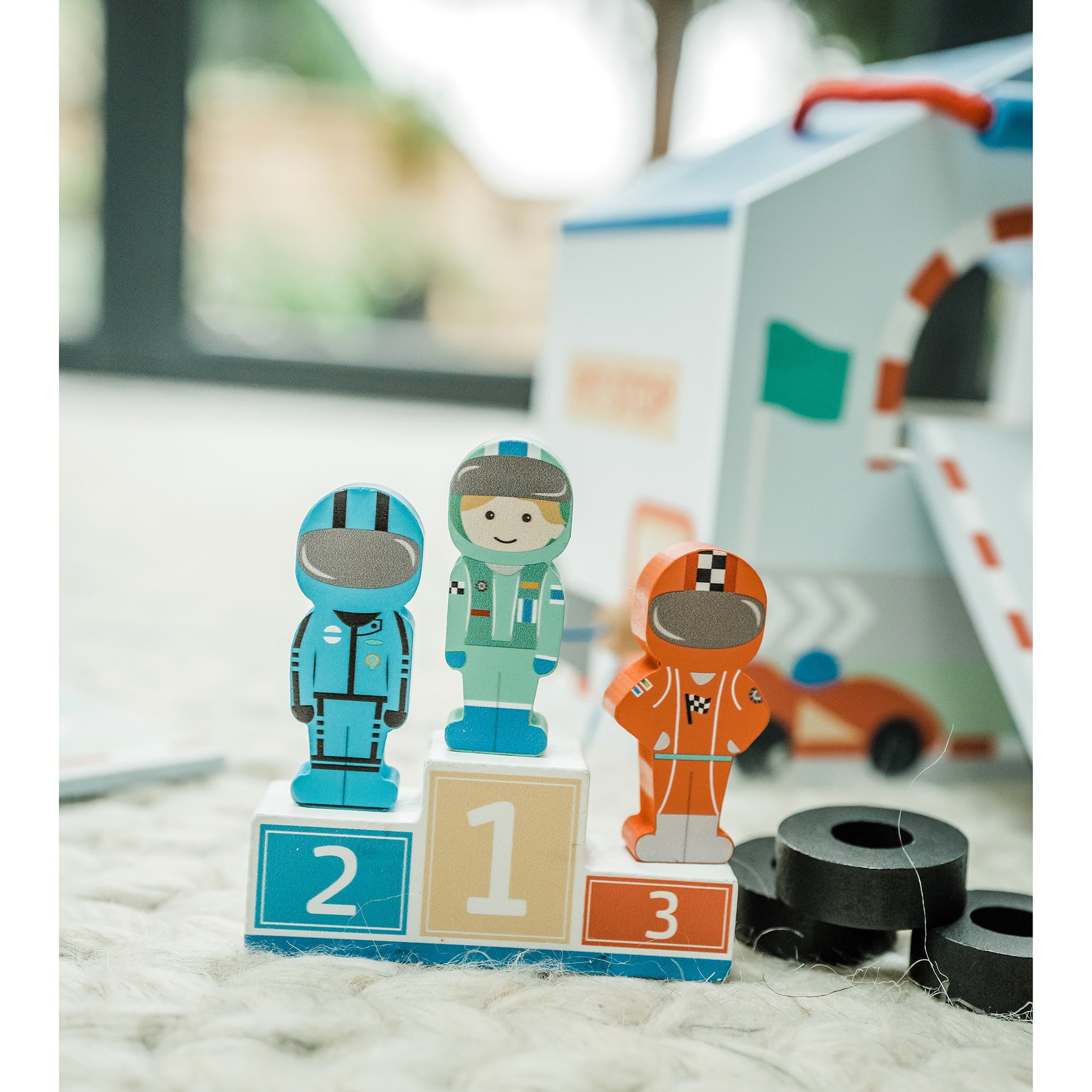 NEW Racing Track Play Set– Orange Tree Toys