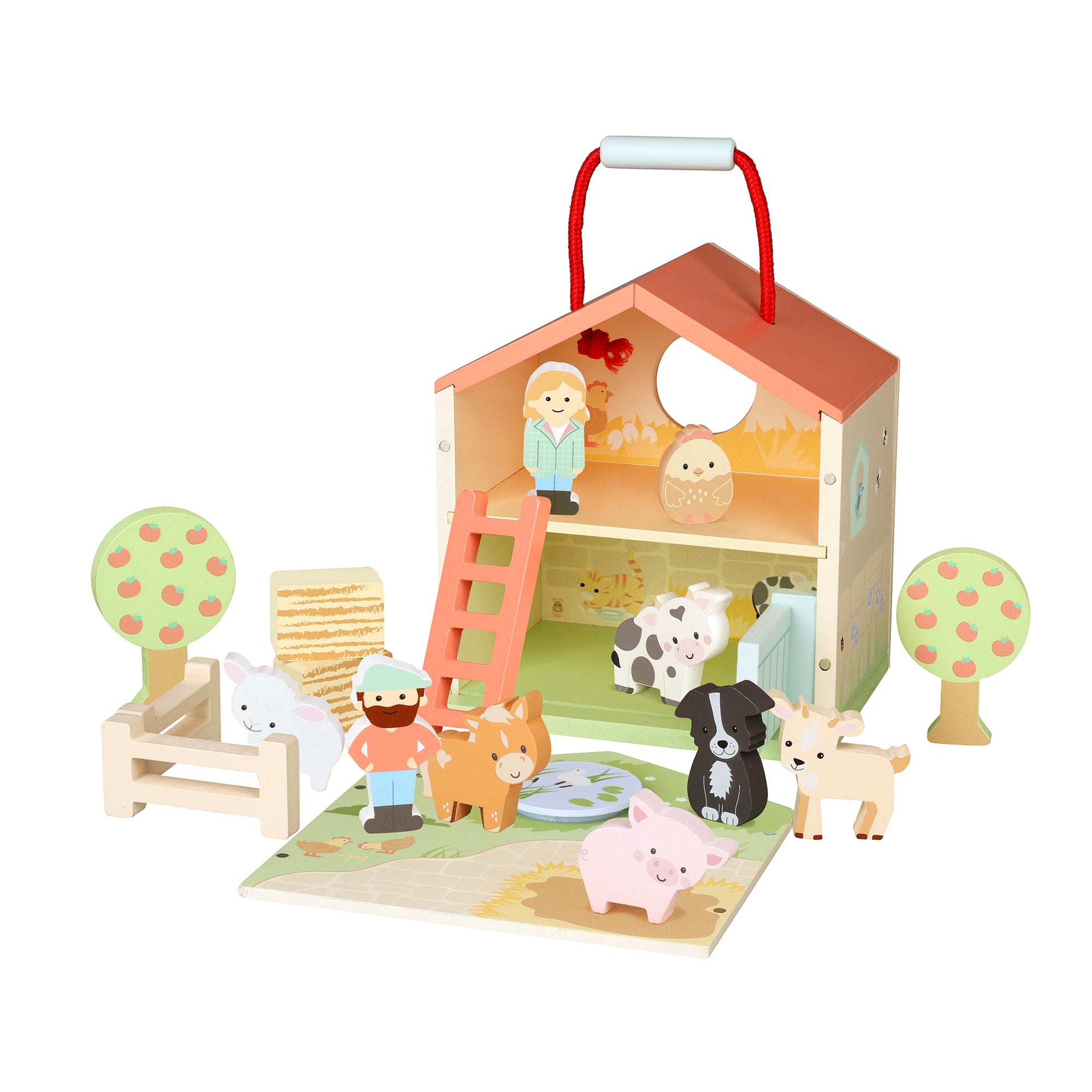 Orchard Toys Farmyard Jigsaw Puzzles, Six Puzzles In A Box, 2-Piece Orchard Toys Farmyard Jigsaw Puzzles, Six Puzzles In A Box, 2-Piece