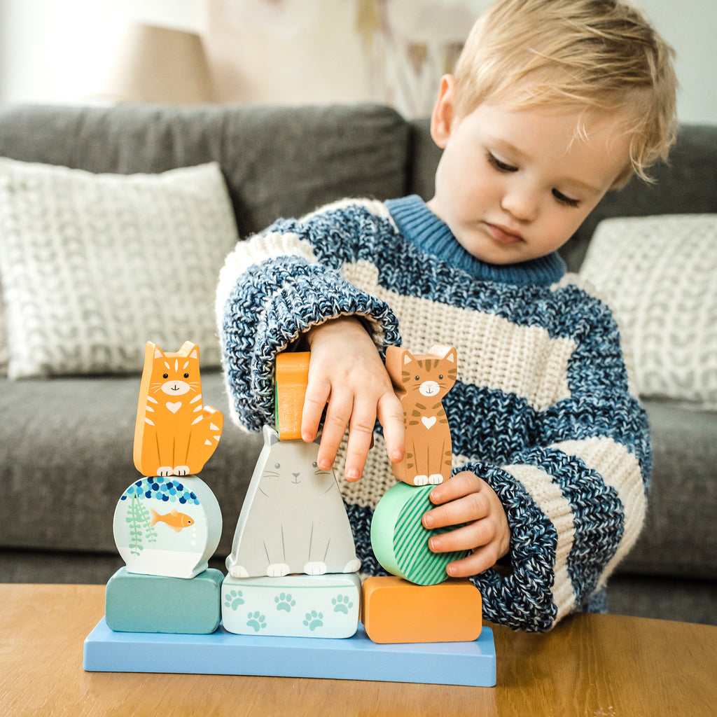 NEW Kitty Stacker– Orange Tree Toys