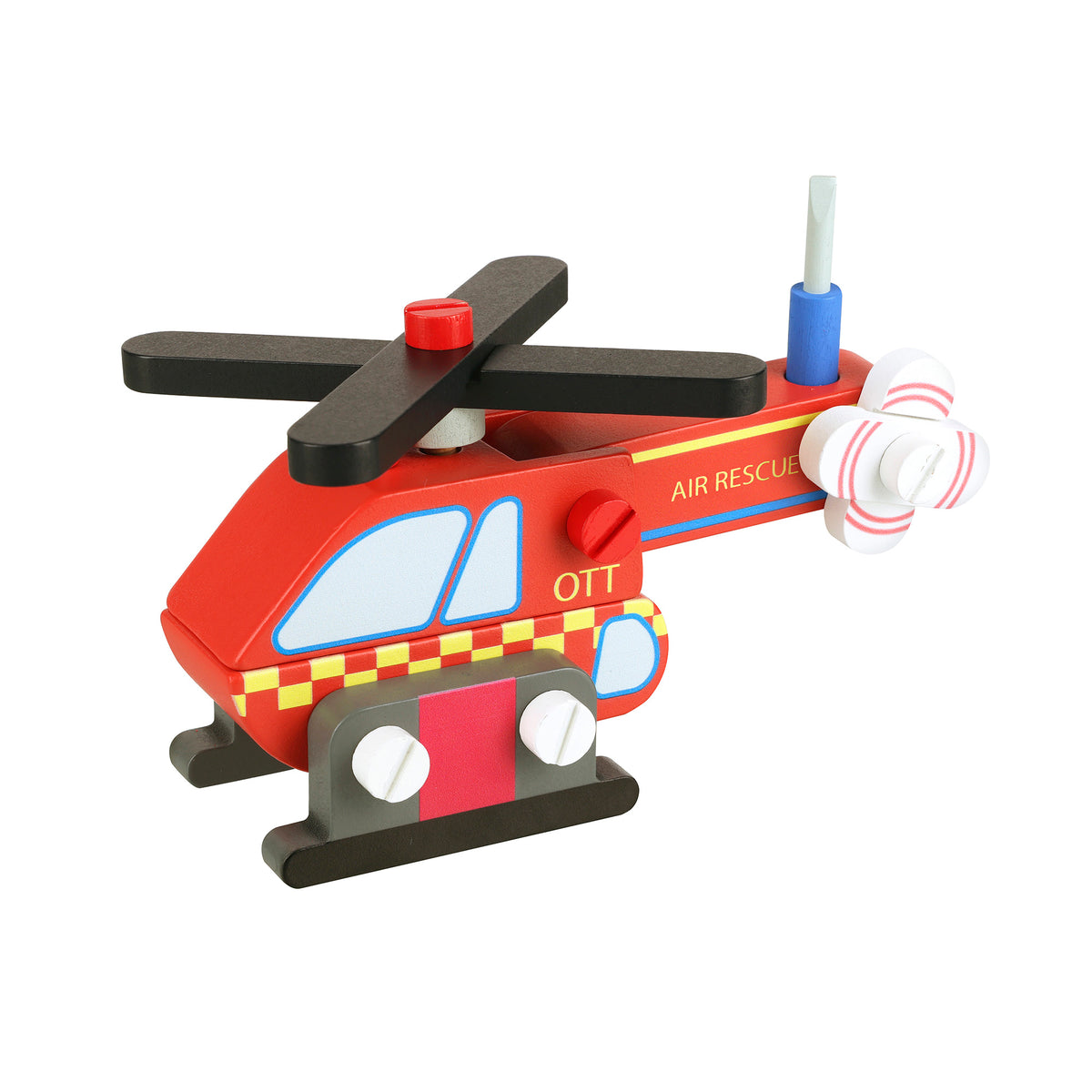 NEW Buildable Helicopter– Orange Tree Toys