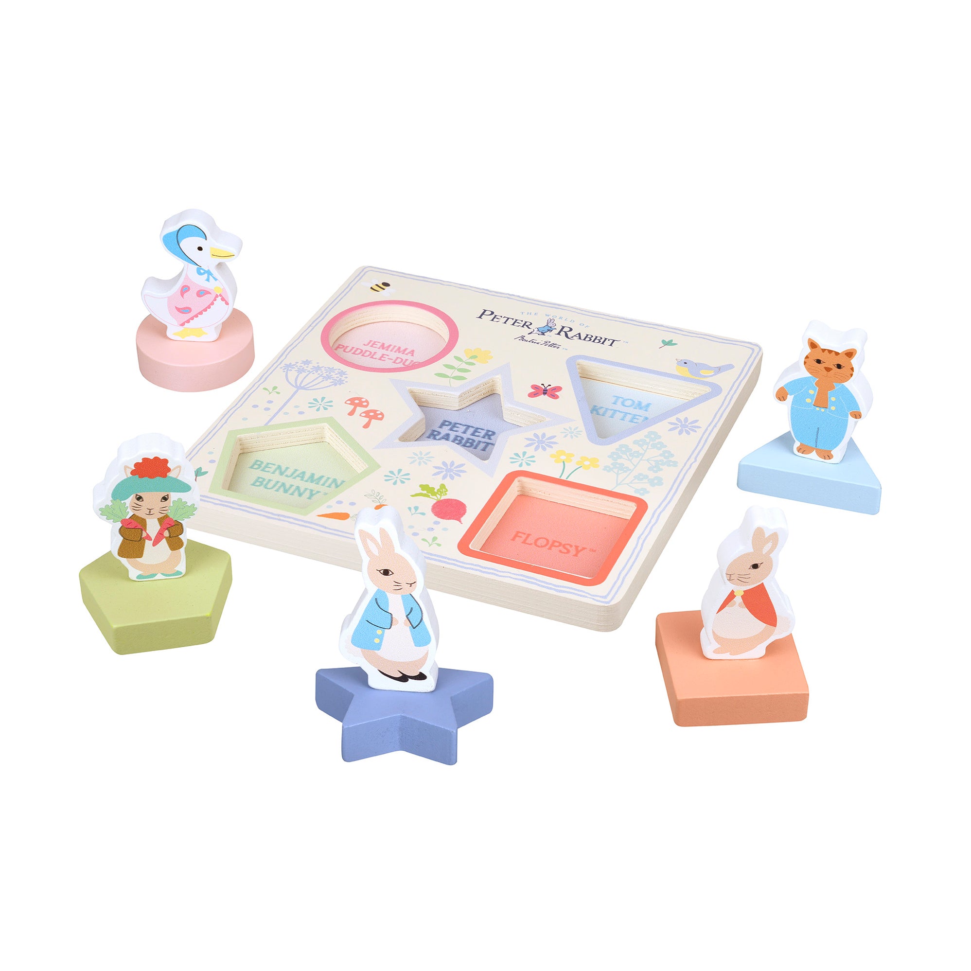 Peter Rabbit™ 3D Shape Puzzle– Orange Tree Toys