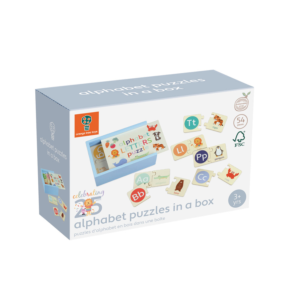 Alphabet Puzzles in a Box– Orange Tree Toys