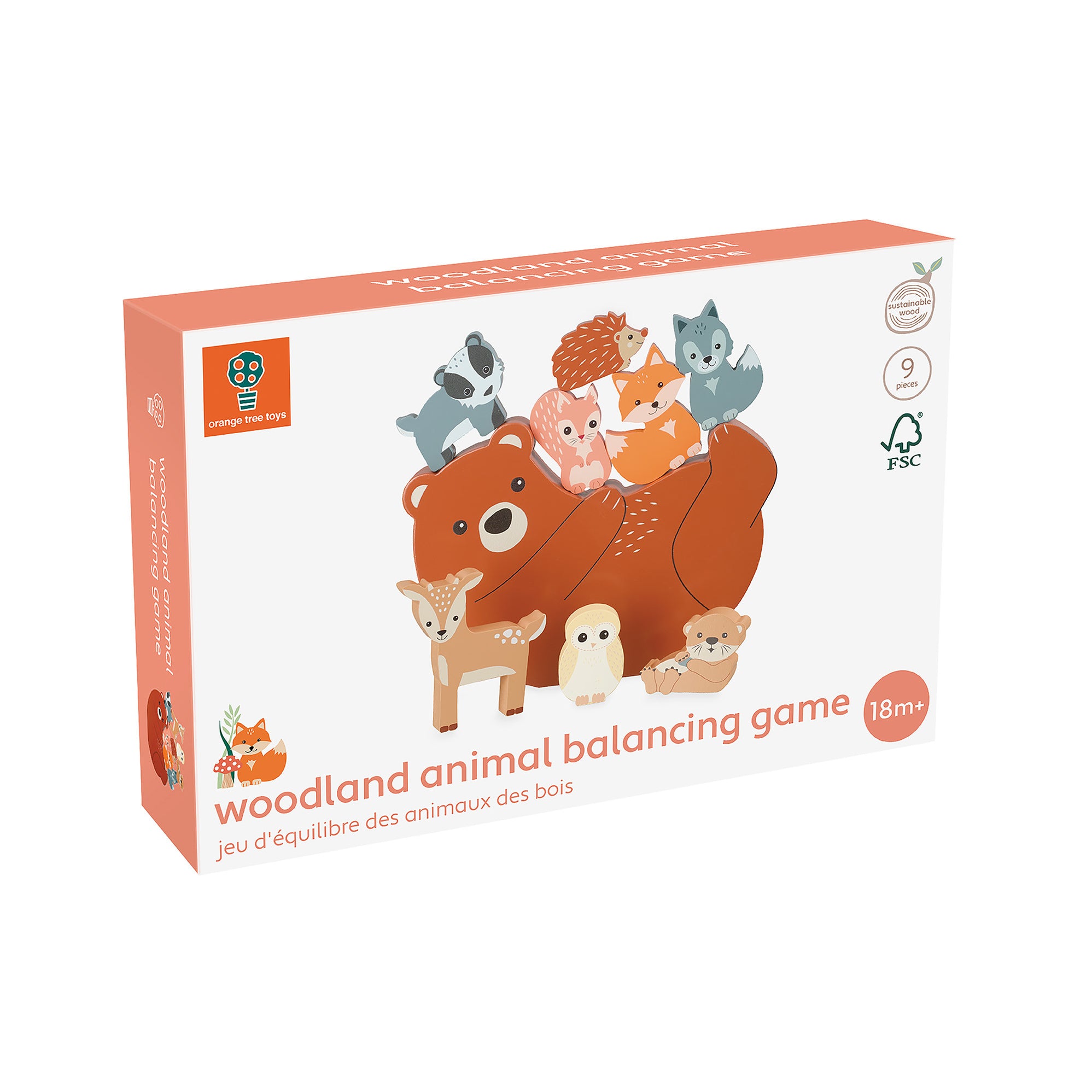 Woodland Animal Balancing Game– Orange Tree Toys