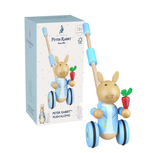 Peter Rabbit™ Boxed Push Along– Orange Tree Toys