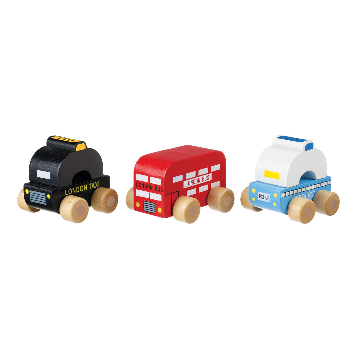 Orange Tree Toys Treno Puzzle In Legno Con Carrozze E Blocchi - Giocattolo Per Bambini 12 Mesi +, Traino E Spinta