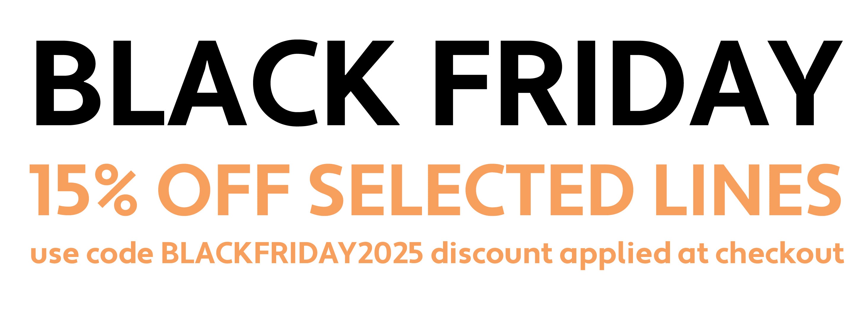 Black Friday header image