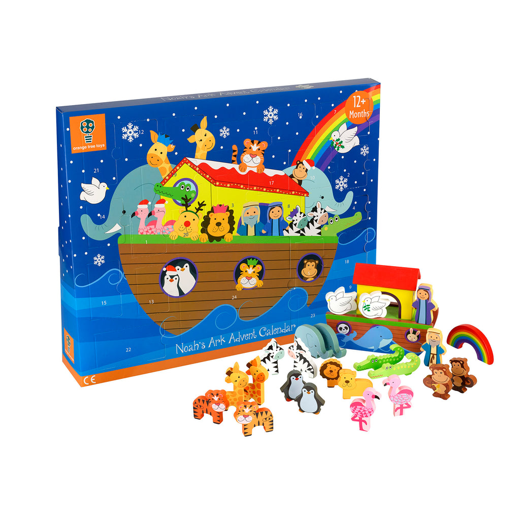 Advent Calendar Noahs Ark Orange Tree Toys Advent Calendar Noahs Ark Orange Tree Toys