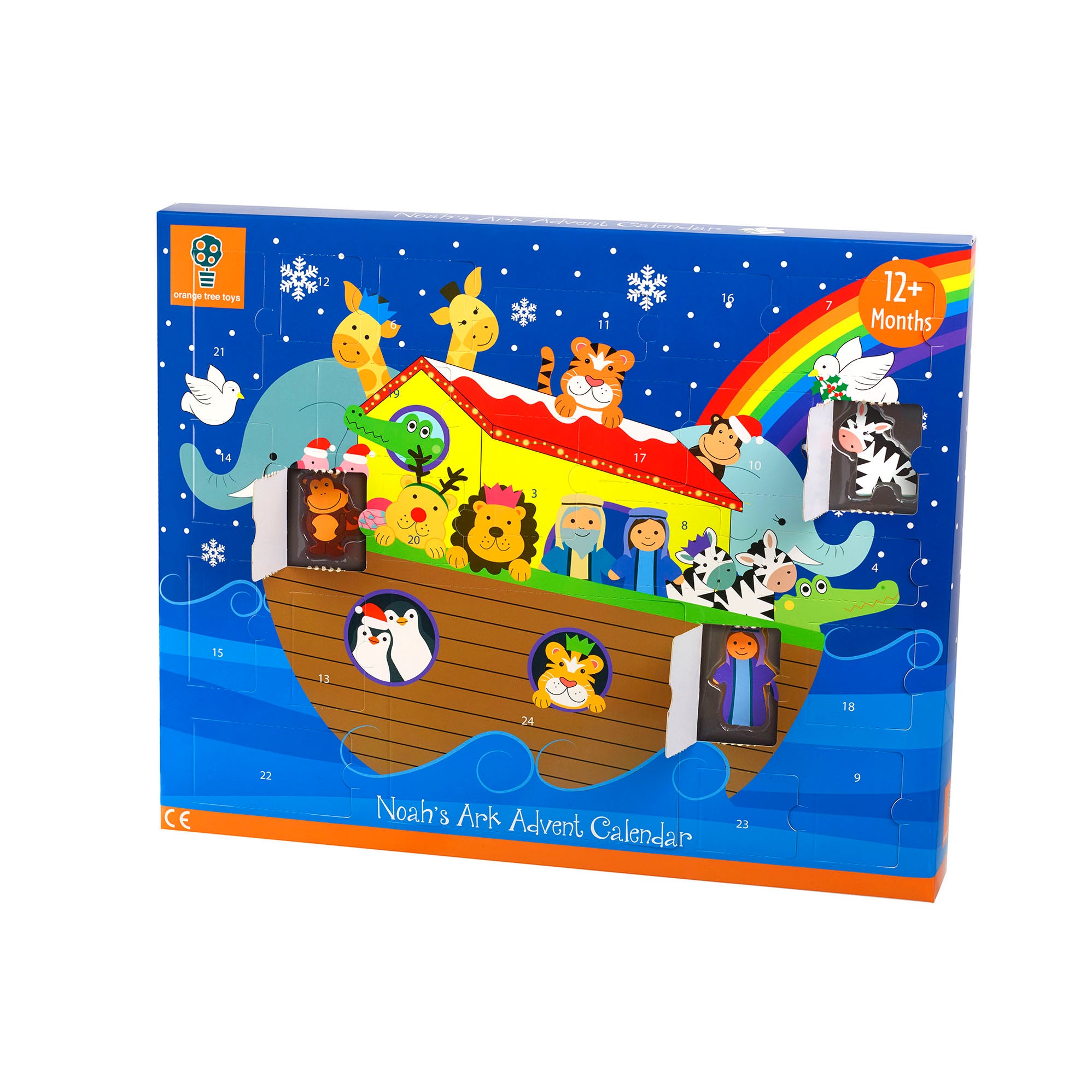 Advent Calendar Noahs Ark Orange Tree Toys Advent Calendar Noahs Ark Orange Tree Toys