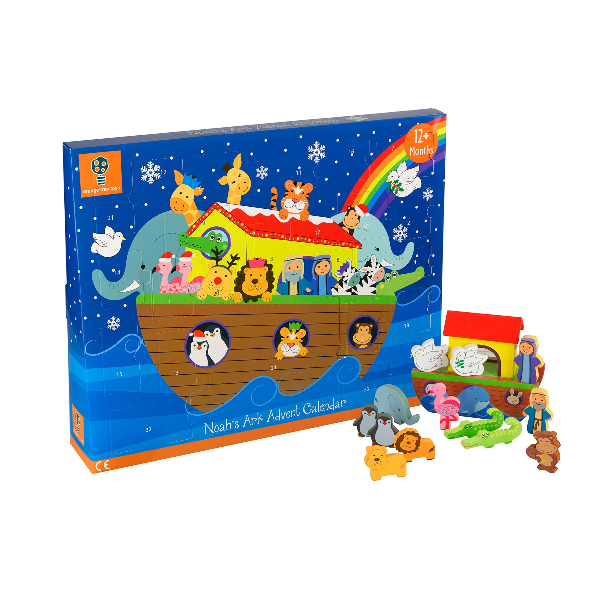 Advent Calendar Noahs Ark Orange Tree Toys Advent Calendar Noahs Ark Orange Tree Toys