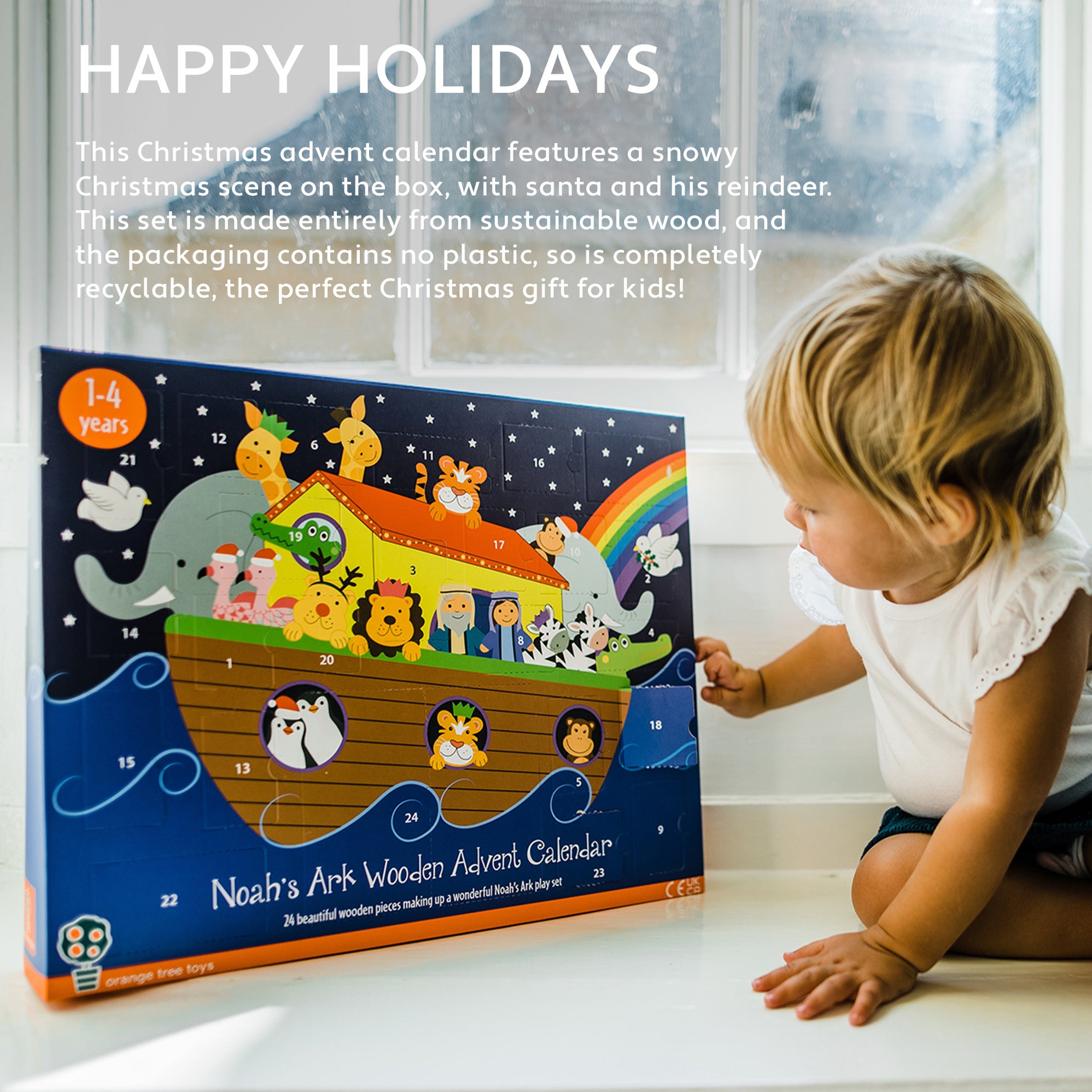 Advent Calendar Noahs Ark Orange Tree Toys Advent Calendar Noahs Ark Orange Tree Toys