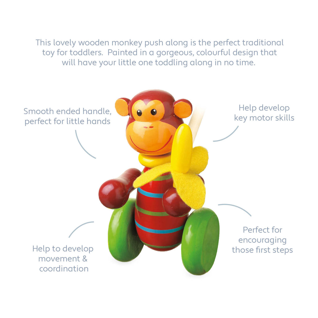 Monkey Push Along