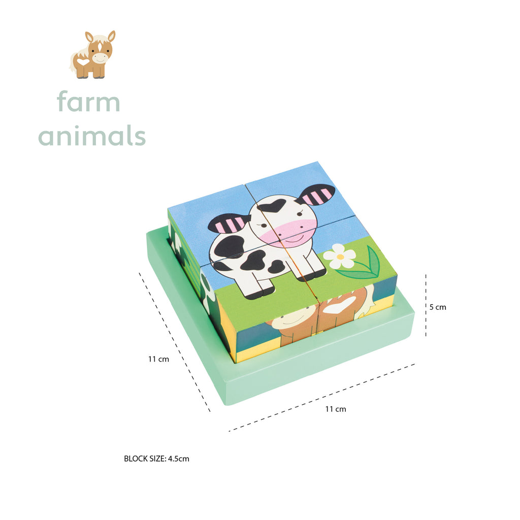 Farm Animal Block Puzzle