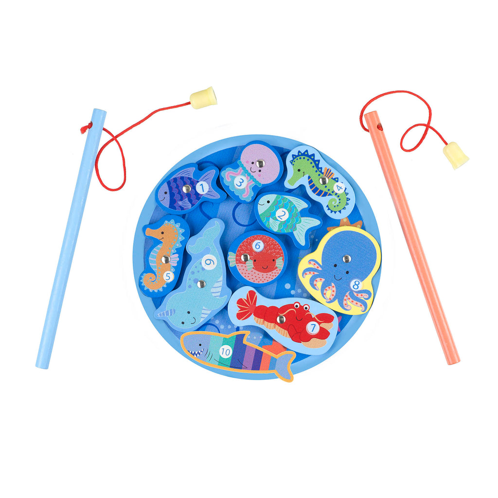child's magnetic fishing pole Magnetic Fishing Game– Orange Tree Toys