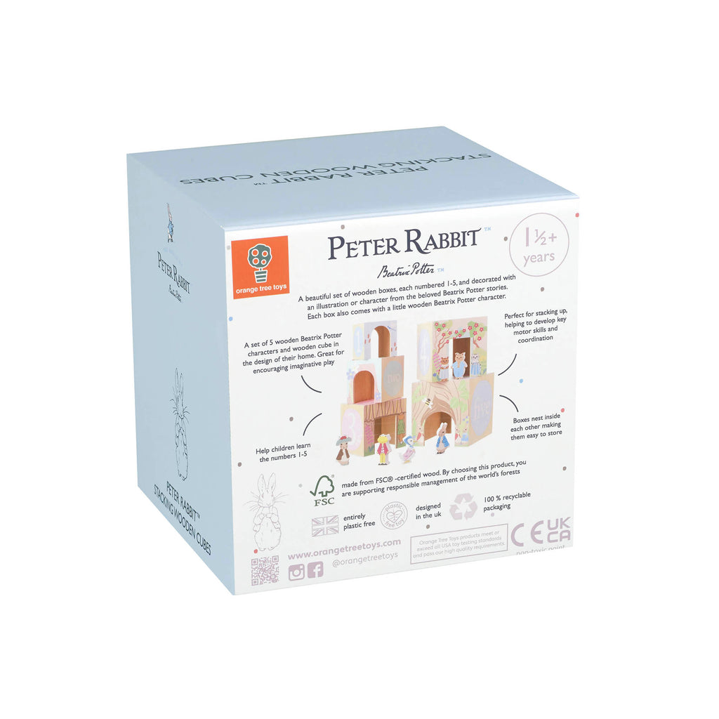 Peter rabbit stacking cubes hot sale