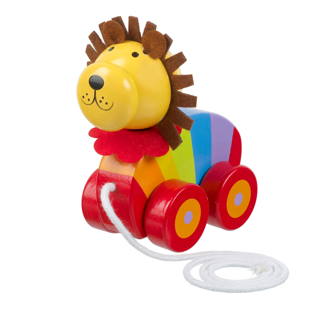 Lion push hot sale along toy
