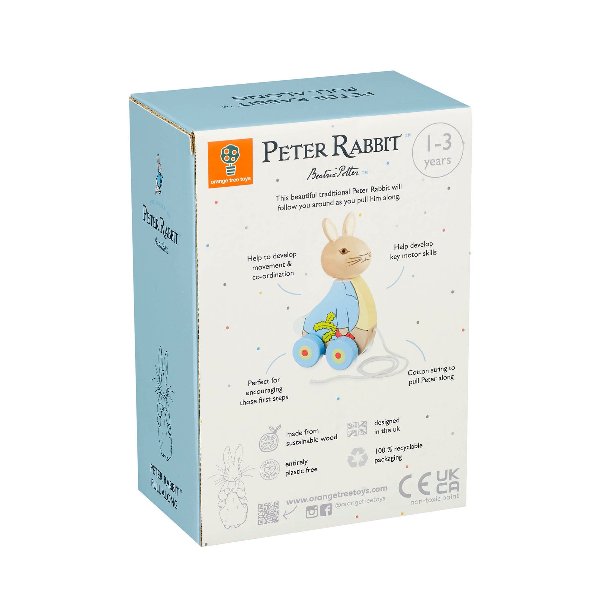 Peter Rabbit™ Pull Along– Orange Tree Toys