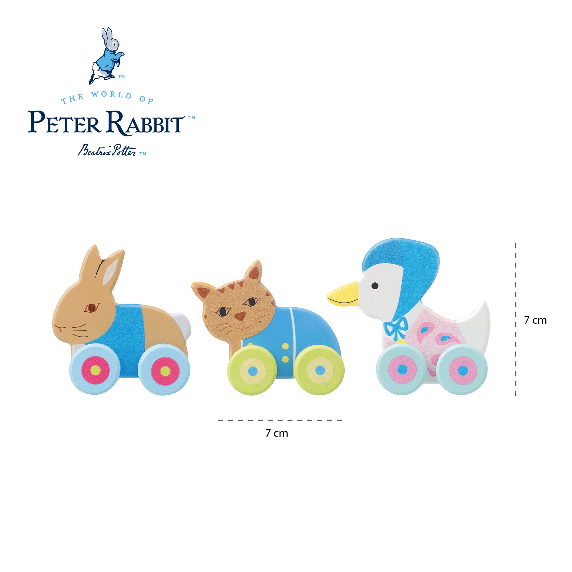 Peter Rabbit Plus Toy Peter Rabbit™ First push toys– Orange Tree Toys