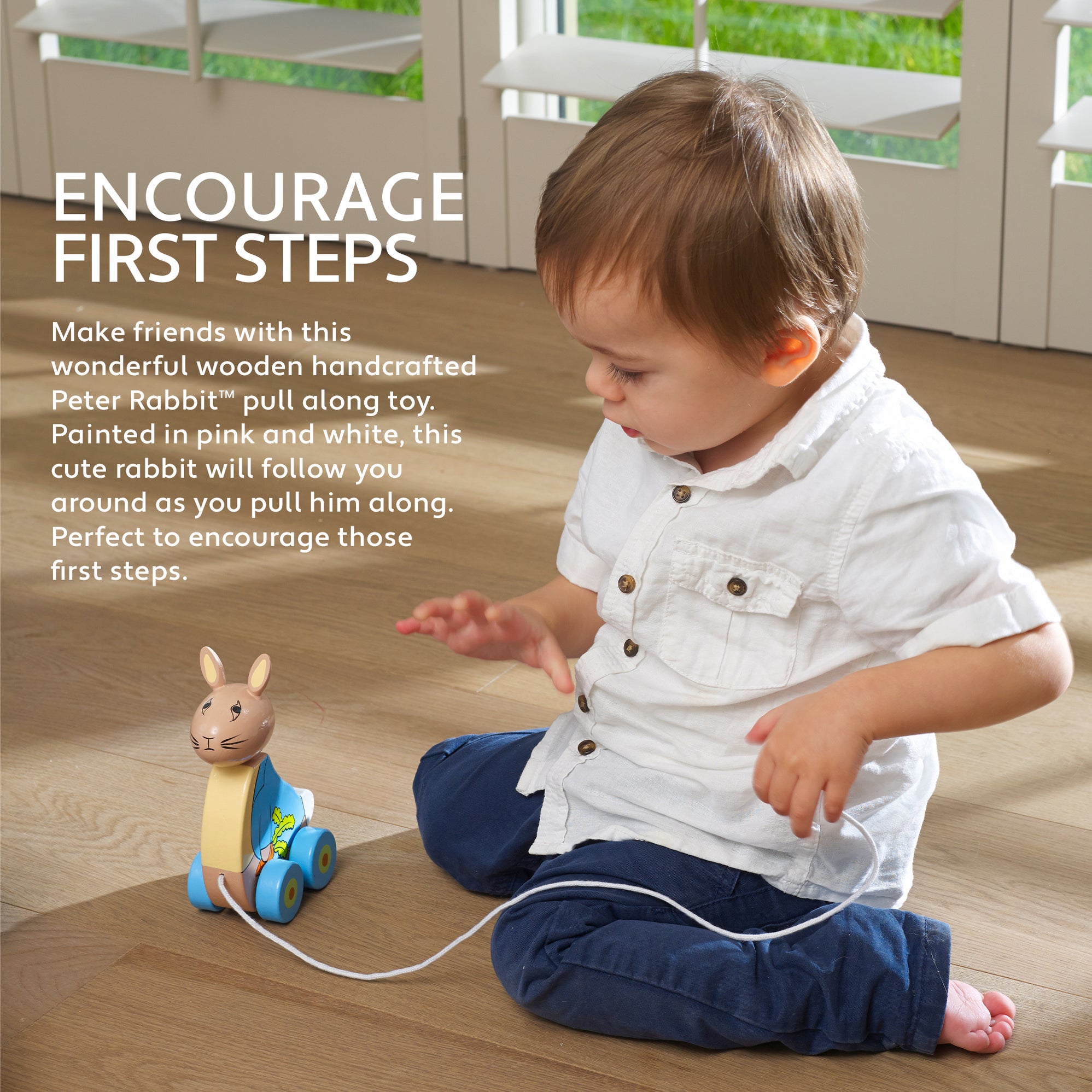 Peter Rabbit™ Pull Along– Orange Tree Toys