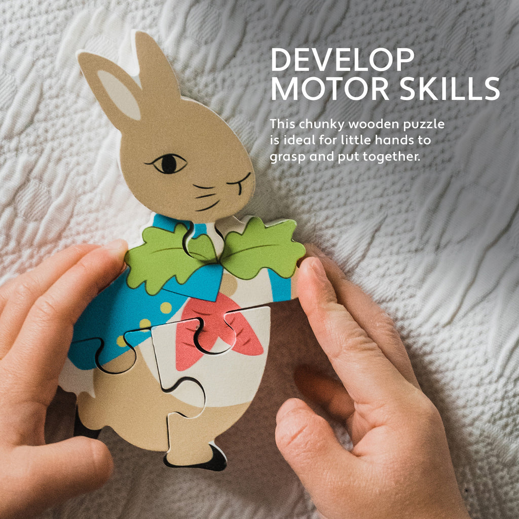 Free Rabbit Puzzle Pattern Peter Rabbit™ Wooden Puzzle– Orange Tree Toys