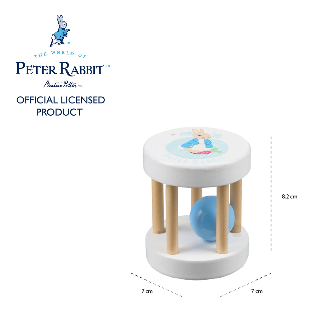 Peter Rabbit Rocking Toy Peter Rabbit™ Roller Rattle– Orange Tree Toys