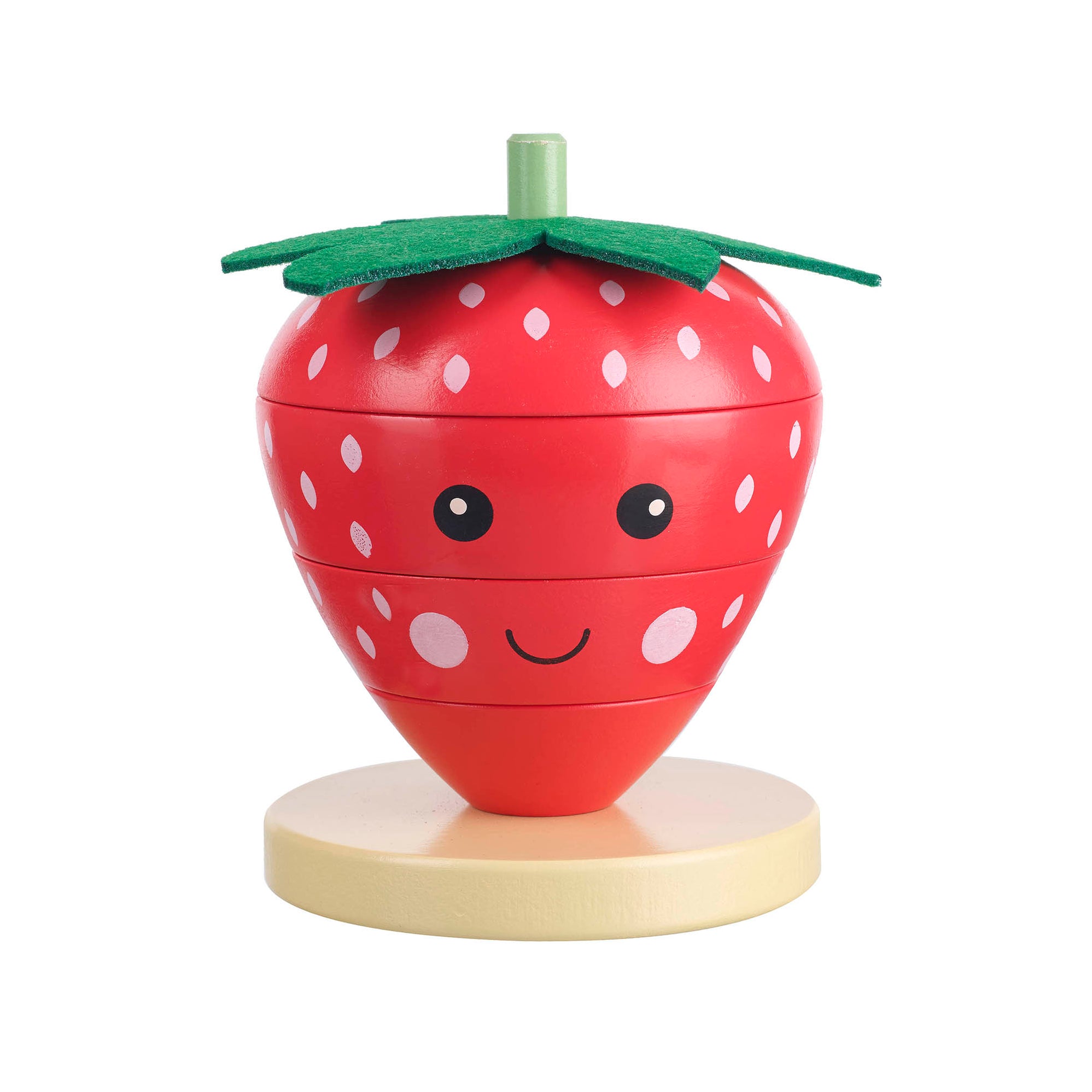 Stror Berry Toy Strawberry Stacking Ring– Orange Tree Toys