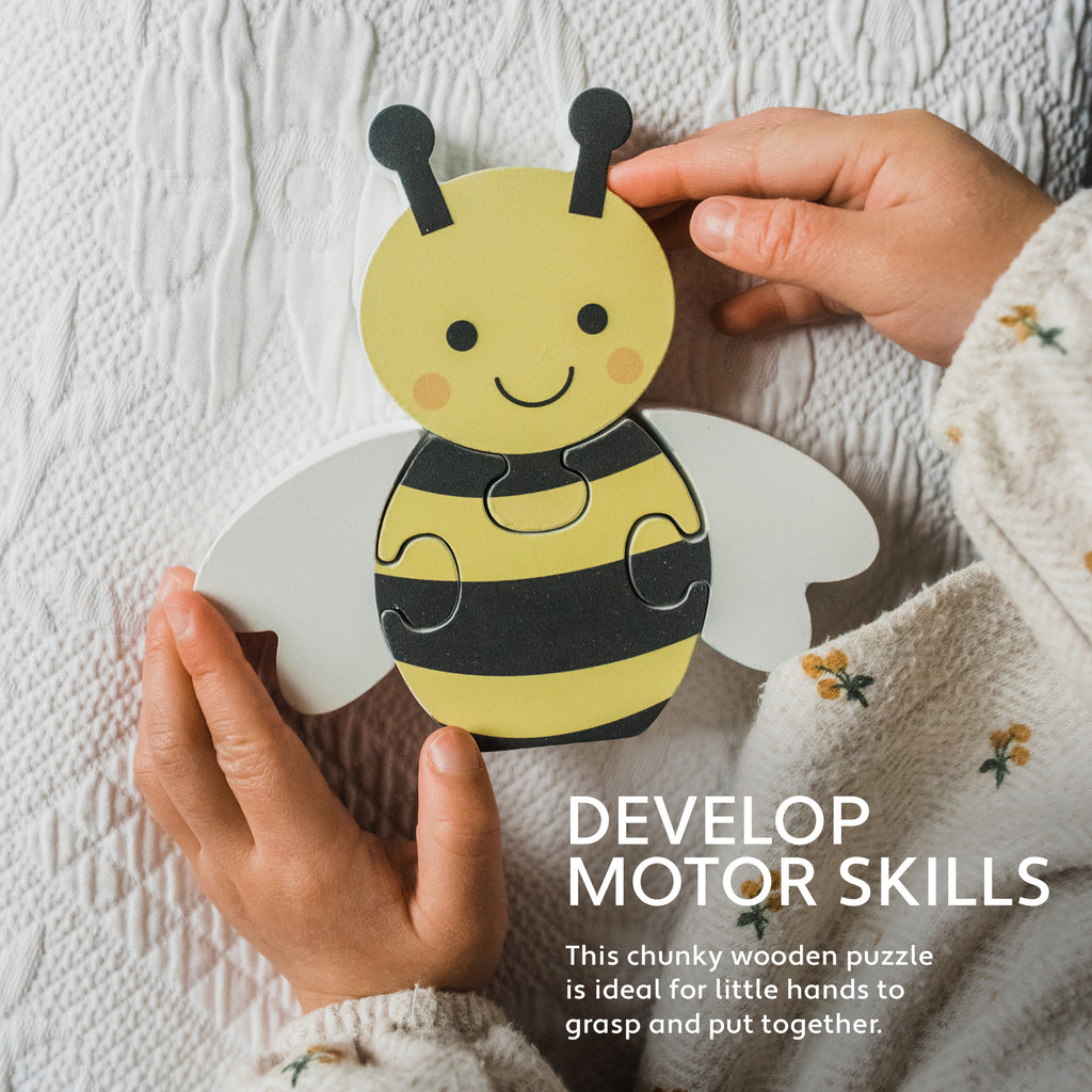 Honey Bee Wooden Puzzle– Orange Tree Toys