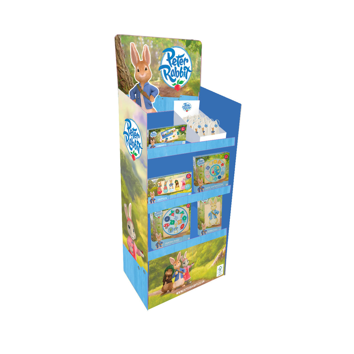 Peter Rabbit TV Display Stand Orange Tree Toys peter-rabbit-tv-display-stand-orange-tree-toys